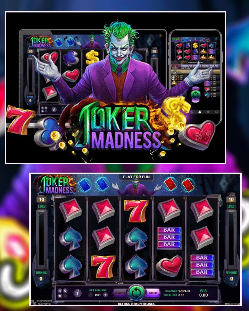 Joker Madness Slot Online Terbaik Tahun 2024