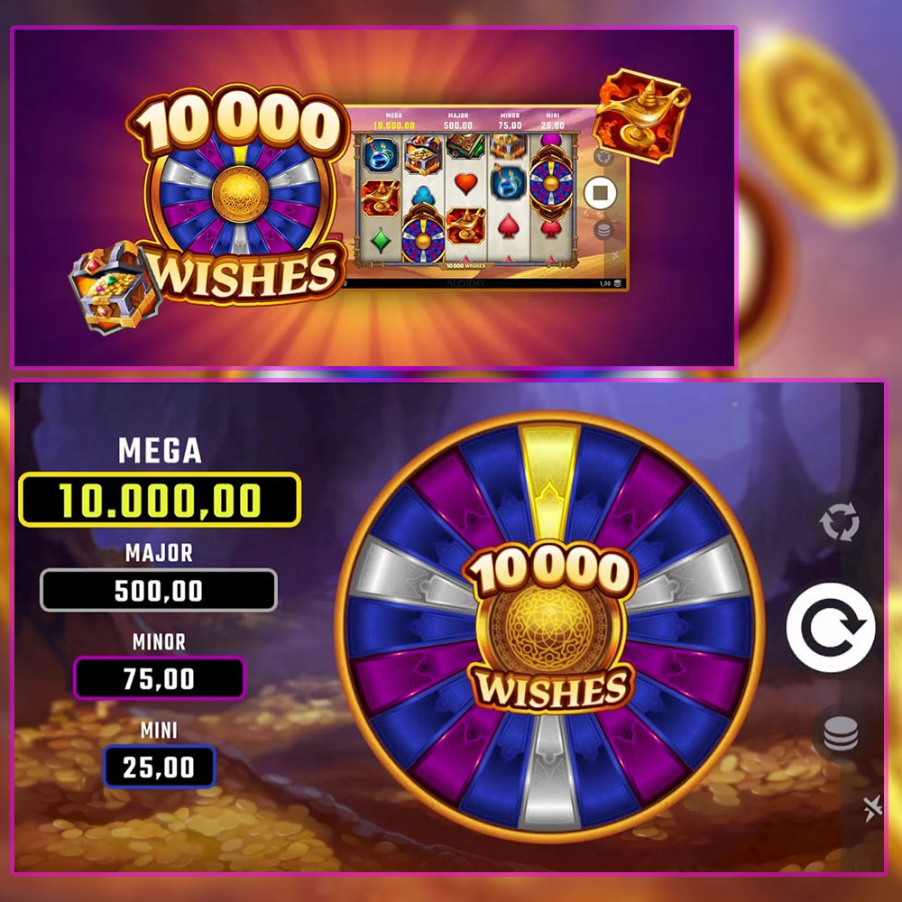 Tergacor 10.000 Wishes Slot Micro Gaming